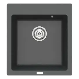 МОЙКА КУХОННАЯ POINT МОКО 47 PN3006GR, ГРАФИТ