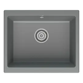 МОЙКА КУХОННАЯ POINT СИДЛИ 55 PN3007AL, СЕРЫЙ