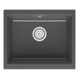 МОЙКА КУХОННАЯ POINT СИДЛИ 55 PN3007GR, ГРАФИТ