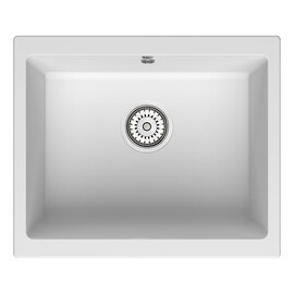 МОЙКА КУХОННАЯ POINT СИДЛИ 55 PN3007W, БЕЛЫЙ