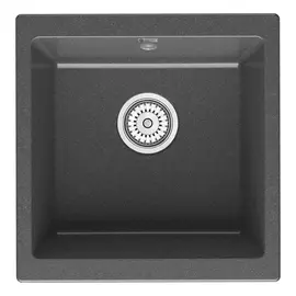 МОЙКА КУХОННАЯ POINT БАТУ 45 PN3008GR, ГРАФИТ