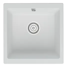 МОЙКА КУХОННАЯ POINT БАТУ 45 PN3008W, БЕЛЫЙ