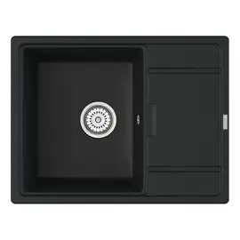 МОЙКА КУХОННАЯ POINT СТИЛ 65 PN3009B, ЧЕРНЫЙ