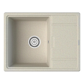 МОЙКА КУХОННАЯ POINT СТИЛ 65 PN3009BG, СВЕТЛО-БЕЖЕВЫЙ