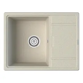 МОЙКА КУХОННАЯ POINT СТИЛ 65 PN3009BG, СВЕТЛО-БЕЖЕВЫЙ