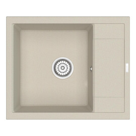 МОЙКА КУХОННАЯ POINT РИМО 60 PN3010BG, СВЕТЛО-БЕЖЕВЫЙ