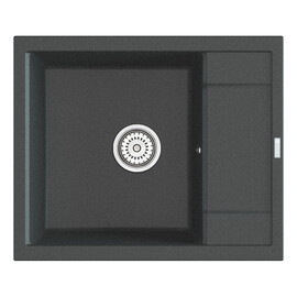 МОЙКА КУХОННАЯ POINT РИМО 60 PN3010GR, ГРАФИТ