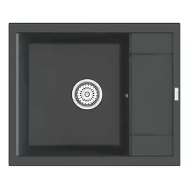 МОЙКА КУХОННАЯ POINT РИМО 60 PN3010GR, ГРАФИТ