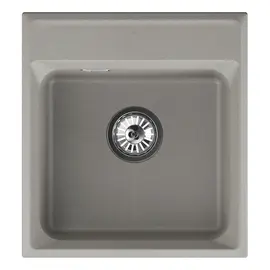 МОЙКА КУХОННАЯ POINT МИСТИ 46 СЕРЫЙ