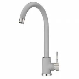 СМЕСИТЕЛЬ ДЛЯ КУХНИ POINT PN3101AL СЕРЫЙ