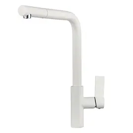 СМЕСИТЕЛЬ ДЛЯ КУХНИ POINT PN3102W БЕЛЫЙ