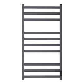 ПОЛОТЕНЦЕСУШИТЕЛЬ ЭЛЕКТРИЧЕСКИЙ POINT МЕРКУРИЙ PN83850GR П10 500X1000, ДИММЕР СПРАВА, ГРАФИТ ПРЕМИУМ