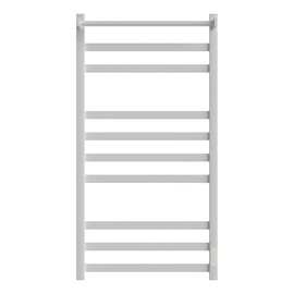 ПОЛОТЕНЦЕСУШИТЕЛЬ ЭЛЕКТРИЧЕСКИЙ POINT МЕРКУРИЙ PN83850PW П9 500X1000 С ПОЛКОЙ, ДИММЕР СПРАВА, БЕЛЫЙ