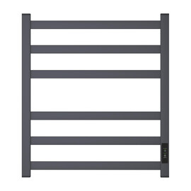 ПОЛОТЕНЦЕСУШИТЕЛЬ ЭЛЕКТРИЧЕСКИЙ POINT МЕРКУРИЙ PN83856GR П6 500X600, ДИММЕР СПРАВА, ГРАФИТ ПРЕМИУМ