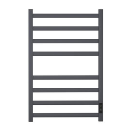 ПОЛОТЕНЦЕСУШИТЕЛЬ ЭЛЕКТРИЧЕСКИЙ POINT МЕРКУРИЙ PN83858GR П8 500X800, ДИММЕР СПРАВА, ГРАФИТ ПРЕМИУМ