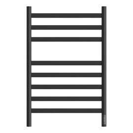 ПОЛОТЕНЦЕСУШИТЕЛЬ ЭЛЕКТРИЧЕСКИЙ POINT СЕЛЕНА PN16858B П8 500X800, ДИММЕР СПРАВА, ЧЕРНЫЙ