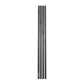 ПОЛОТЕНЦЕСУШИТЕЛЬ ЭЛЕКТРИЧЕСКИЙ POINT ПИАНО PN19722BC 150X1200 ДИММЕР СЛЕВА, ЧЕРНЫЙ/ХРОМ
