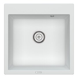 МОЙКА КУХОННАЯ POINT АРБЕЛЬ 51 PN3001W, БЕЛЫЙ