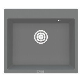 МОЙКА КУХОННАЯ POINT БИНГА 60 PN3003AL, СЕРЫЙ