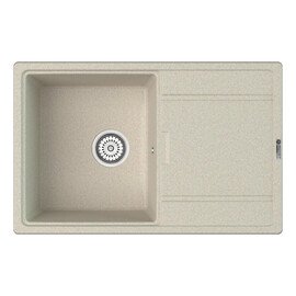 МОЙКА КУХОННАЯ POINT ЛАУРА 78 PN3005BG, СВЕТЛО-БЕЖЕВЫЙ