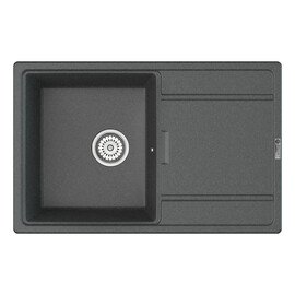 МОЙКА КУХОННАЯ POINT ЛАУРА 78 PN3005GR, ГРАФИТ