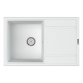 МОЙКА КУХОННАЯ POINT ЛАУРА 78 PN3005W, БЕЛЫЙ
