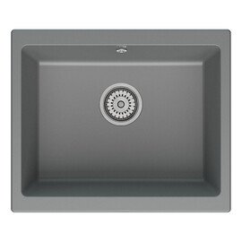 МОЙКА КУХОННАЯ POINT СИДЛИ 55 PN3007AL, СЕРЫЙ