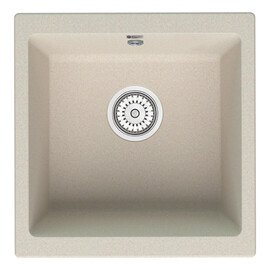 МОЙКА КУХОННАЯ POINT БАТУ 45 PN3008BG, СВЕТЛО-БЕЖЕВЫЙ