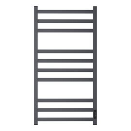 ПОЛОТЕНЦЕСУШИТЕЛЬ ЭЛЕКТРИЧЕСКИЙ POINT МЕРКУРИЙ PN83850GR П10 500X1000, ДИММЕР СПРАВА, ГРАФИТ ПРЕМИУМ