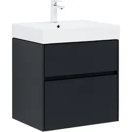 ТУМБА ПОД РАКОВИНУ AQUANET БРУКЛИН 60 АНТРАЦИТ МАТОВЫЙ