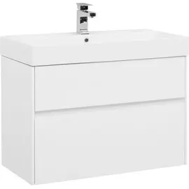 ТУМБА ПОД РАКОВИНУ AQUANET БРУКЛИН 85 БЕЛЫЙ