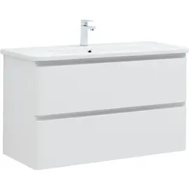 ТУМБА ПОД РАКОВИНУ AQUANET ЭМБЕР 105 БЕЛЫЙ МАТОВЫЙ