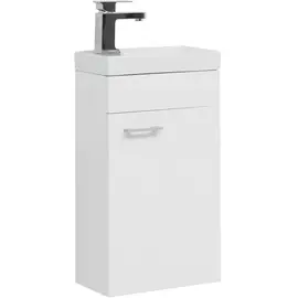 ТУМБА ПОД РАКОВИНУ AQUANET НОТА 40 R (MODUO) БЕЛЫЙ