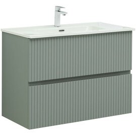 ТУМБА ПОД РАКОВИНУ AQUANET ДЖЕЙН 90 МИСТИ ГРИН