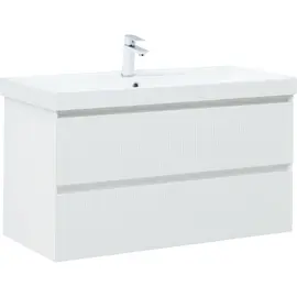 ТУМБА ПОД РАКОВИНУ AQUANET АЛЬТЕРА 100 БЕЛЫЙ МАТОВЫЙ