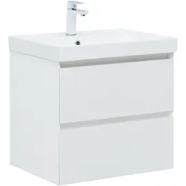 ТУМБА ПОД РАКОВИНУ AQUANET АЛЬТЕРА 60 БЕЛЫЙ МАТОВЫЙ