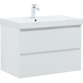 ТУМБА ПОД РАКОВИНУ AQUANET АЛЬТЕРА 80 БЕЛЫЙ МАТОВЫЙ