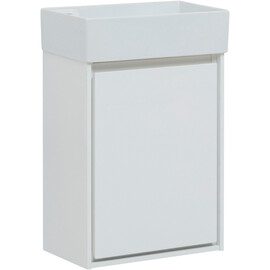 ТУМБА ПОД РАКОВИНУ AQUANET МИЛАН 45 БЕЛЫЙ ГЛЯНЕЦ