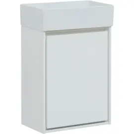 ТУМБА ПОД РАКОВИНУ AQUANET МИЛАН 45 БЕЛЫЙ ГЛЯНЕЦ