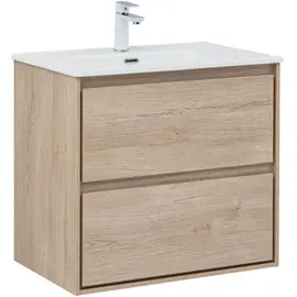 ТУМБА ПОД РАКОВИНУ AQUANET МИЛАН 70 ДУБ СВЕТЛЫЙ