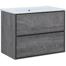 ТУМБА ПОД РАКОВИНУ AQUANET МИЛАН 85 ДУБ РОШЕЛЬЕ