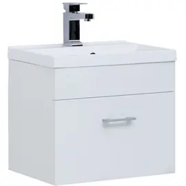 ТУМБА ПОД РАКОВИНУ AQUANET НОТА 50 БЕЛЫЙ