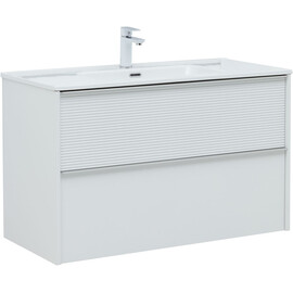 ТУМБА ПОД РАКОВИНУ AQUANET ВИТА 100 БЕЛЫЙ МАТОВЫЙ