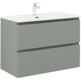 ТУМБА ПОД РАКОВИНУ AQUANET ДЖЕЙН (FLAT) 90 МИСТИ ГРИН