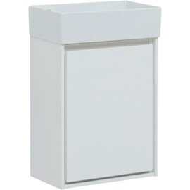 ТУМБА ПОД РАКОВИНУ AQUANET МИЛАН 45 БЕЛЫЙ ГЛЯНЕЦ