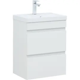 ТУМБА ПОД РАКОВИНУ AQUANET НОТА NEW 50 БЕЛЫЙ ГЛЯНЕЦ