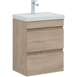 ТУМБА ПОД РАКОВИНУ AQUANET НОТА NEW 50 ДУБ СВЕТЛЫЙ