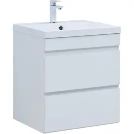 ТУМБА ПОД РАКОВИНУ AQUANET НОТА NEW 60 БЕЛЫЙ ГЛЯНЕЦ