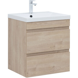 ТУМБА ПОД РАКОВИНУ AQUANET НОТА NEW 60 ДУБ СВЕТЛЫЙ