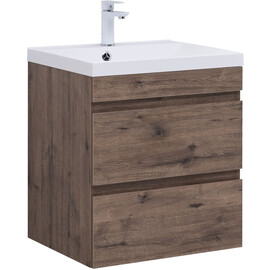 ТУМБА ПОД РАКОВИНУ AQUANET НОТА NEW 60 ДУБ ВЕЛЛИНГТОН ТАБАК